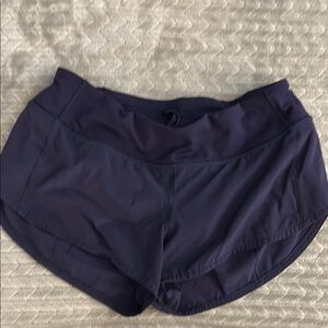 Lululemon Athletica Blue Athletic 2.5” Shorts Lightweight Performance